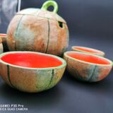 Together dabbling melon fruit salad