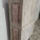 Ancienne armoire de Shekhawati en teck birman
