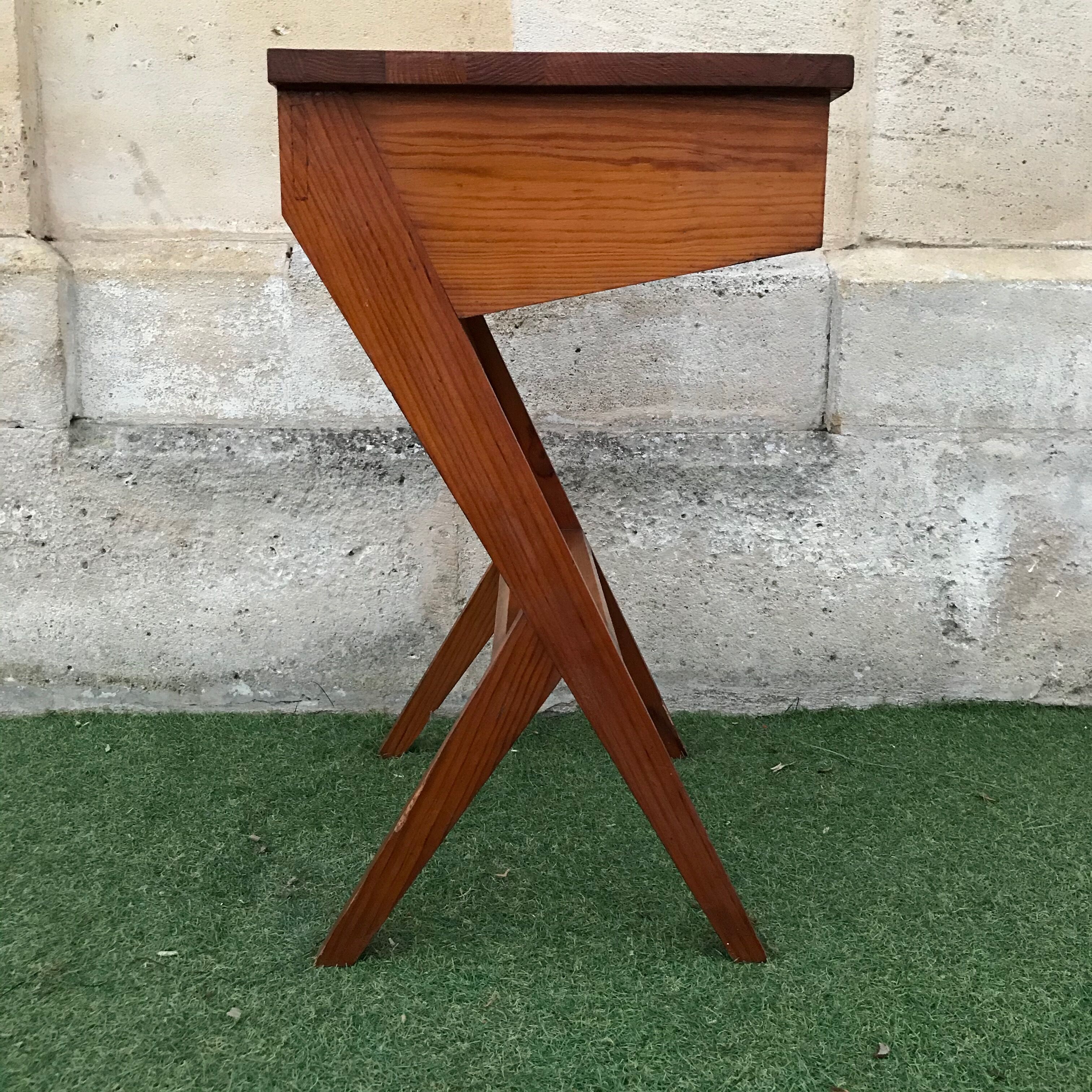 60s bedside table