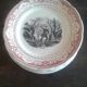 Set of ten plates Sarreguemines theme Field and seasons