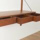Modular wall shelf by Sven Ellekaer for Albert Hansen, 1960s, teak
