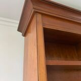 Large wooden bookcase 245cm
