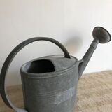 Zinc watering can with apple