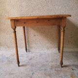 Old pine table
