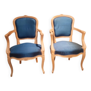 Paire de fauteuils  de