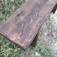 Vintage bench period 1950/60 old solid wood
