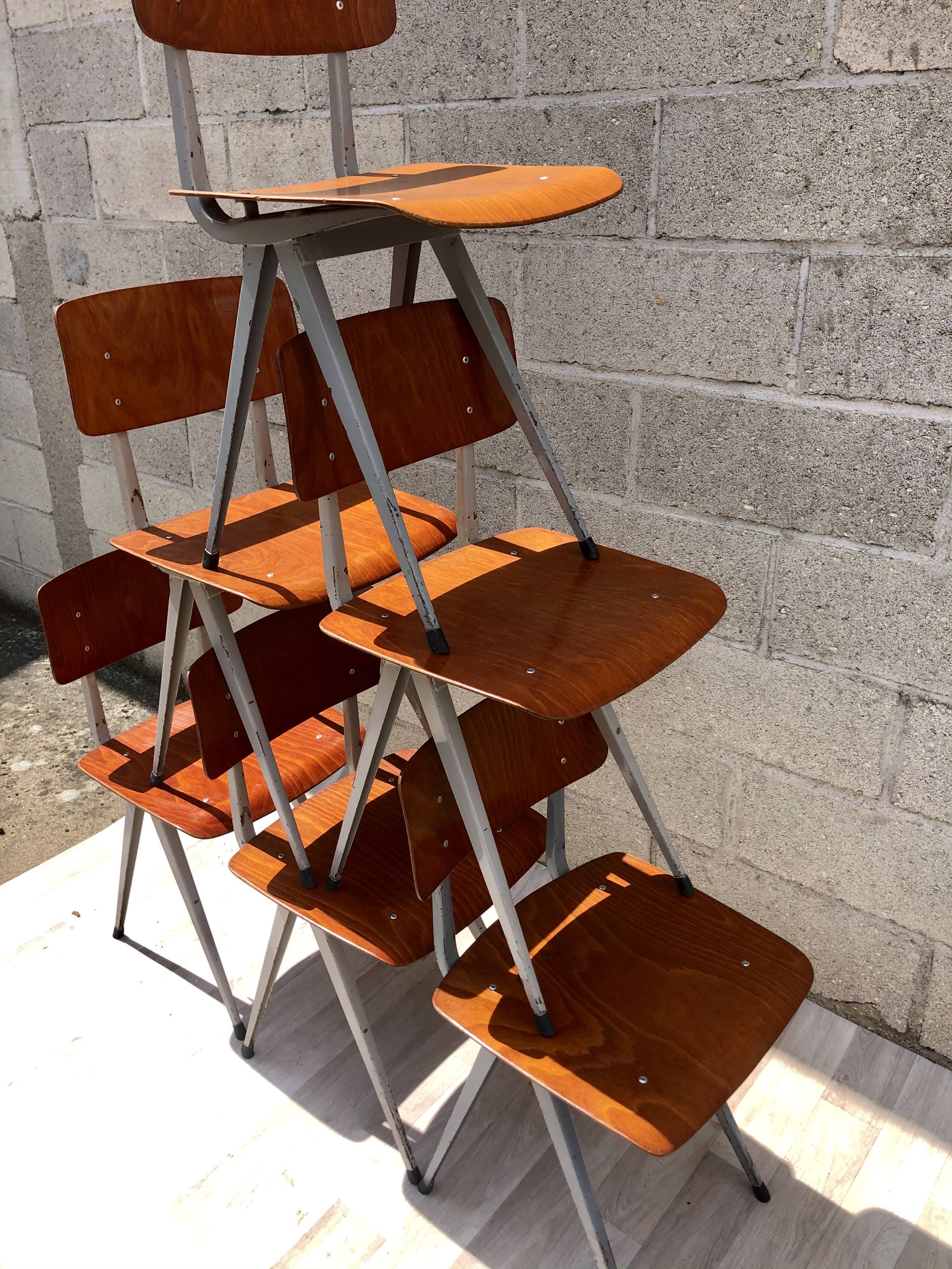 6 vintage chairs Result Friso Kramer