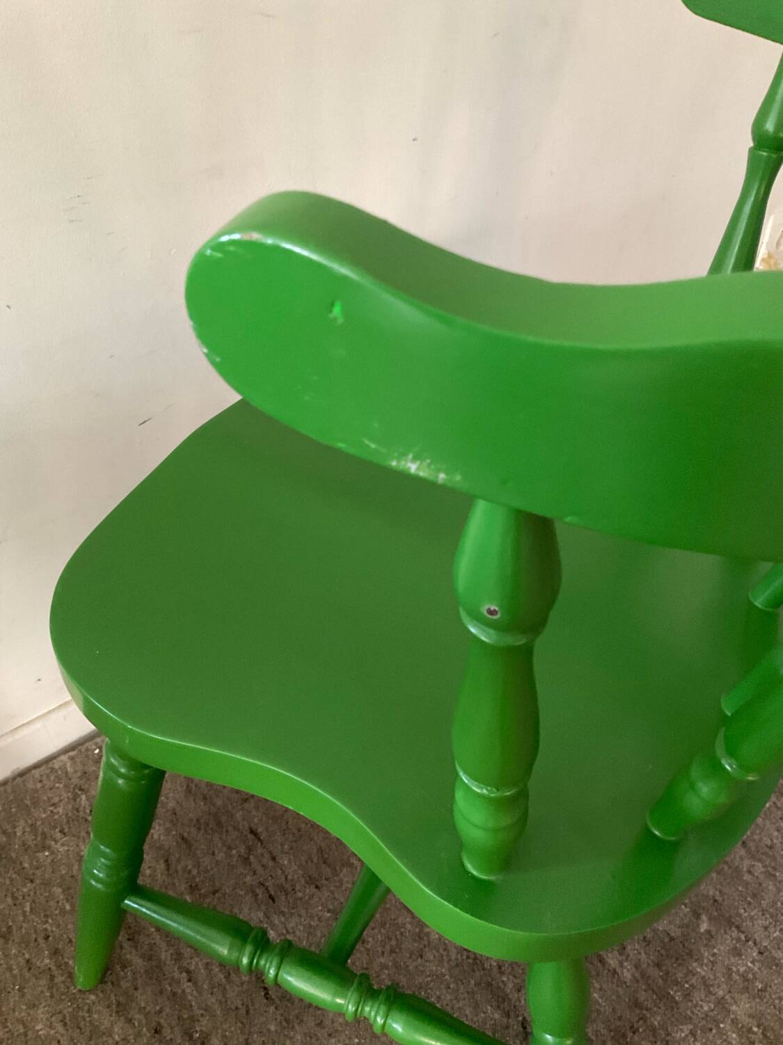 Pair of 1970s bistro chairs