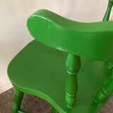 Pair of 1970s bistro chairs