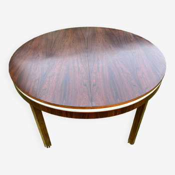 Table ronde extensible scandinave