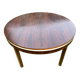 Table ronde extensible scandinave