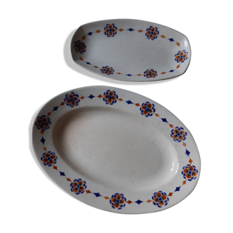 Ensemble de 2 raviers 1930