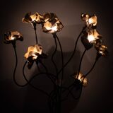 Magic Bronze Tree Floor lamp Italy 1970s