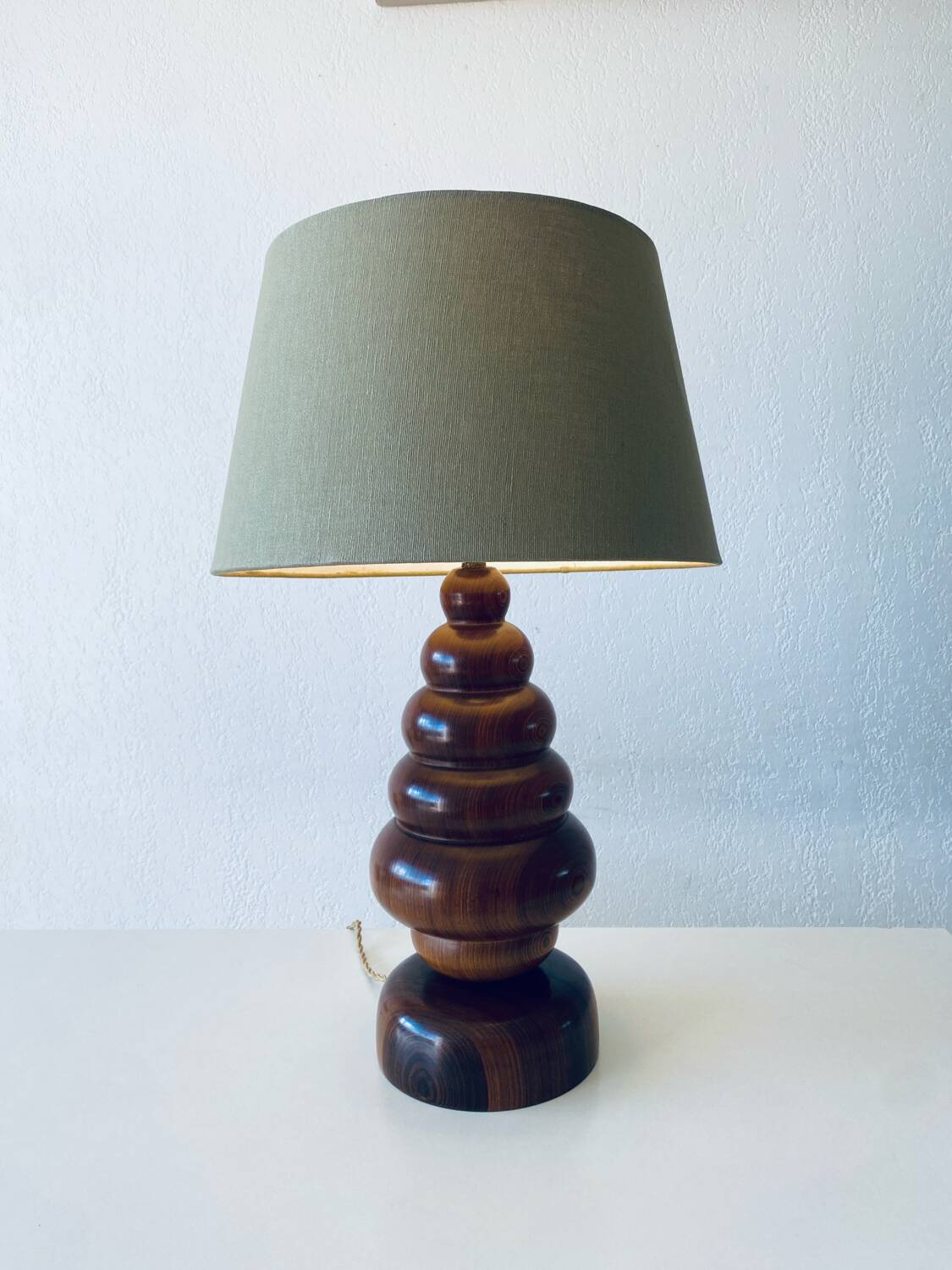 Organic rosewood lamp