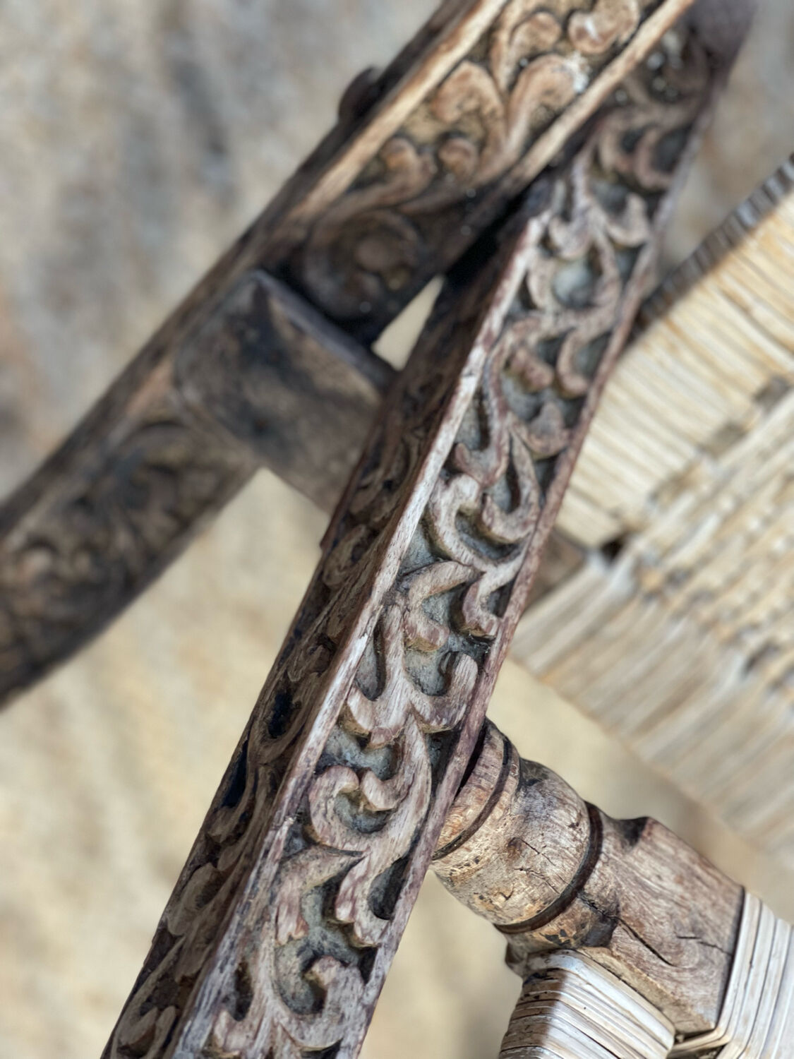 19th century Anglo Indian country chair