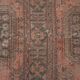 Vintage Turkish hallway rug 85x683 cm