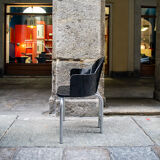 Set of three postmodern armchairs Italy 70