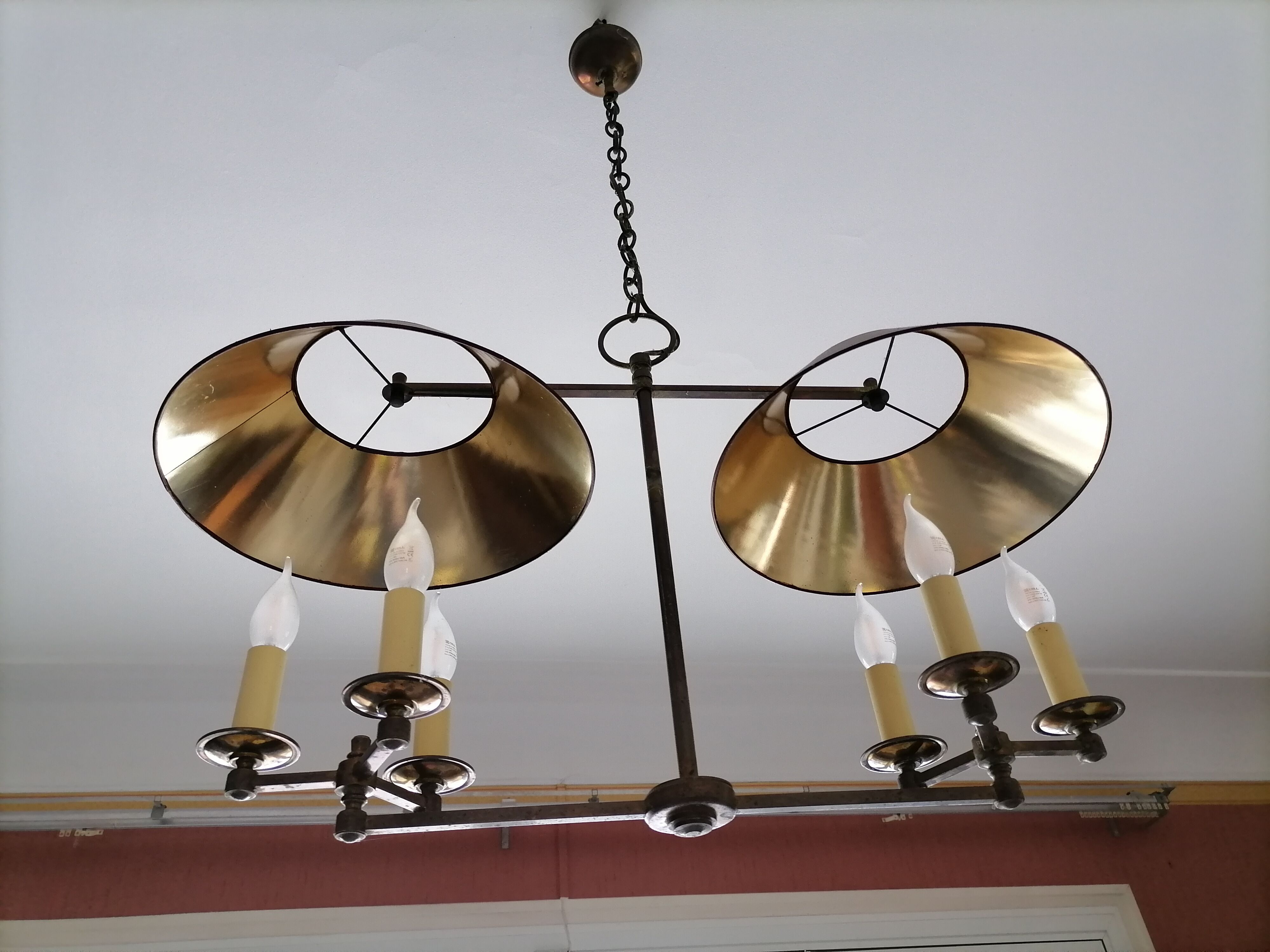Lustre billard double
