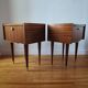 Paire de tables de chevet Mid-Century