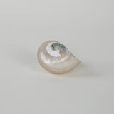Mother-of-pearl seashell, Italian design, 1970s, made in Italy