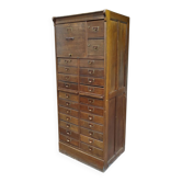Archive furniture in oak S.M.V., Denmark 1920s–40s