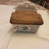 Box of matches moustier decor