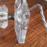 Vintage glass table lamp