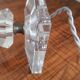 Vintage glass table lamp