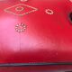 Vintage camel saddle stool