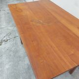 Farmhouse table desk in Solid Walnut -1m17