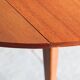 Round dining table by Louis Van Teeffelen for Wébé, 1960's