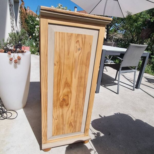 Meuble type grainetier 6 tiroirs +placard