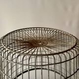 Old large zinc basket