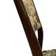 Vintage Dining Chair Flower Upholstery 1960s Teak
