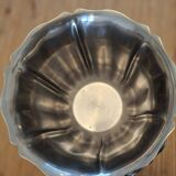 Elegant stainless steel champagne bucket signed by Guy Degrenne, made in France.