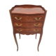 vintage louis XV style rose wooden table