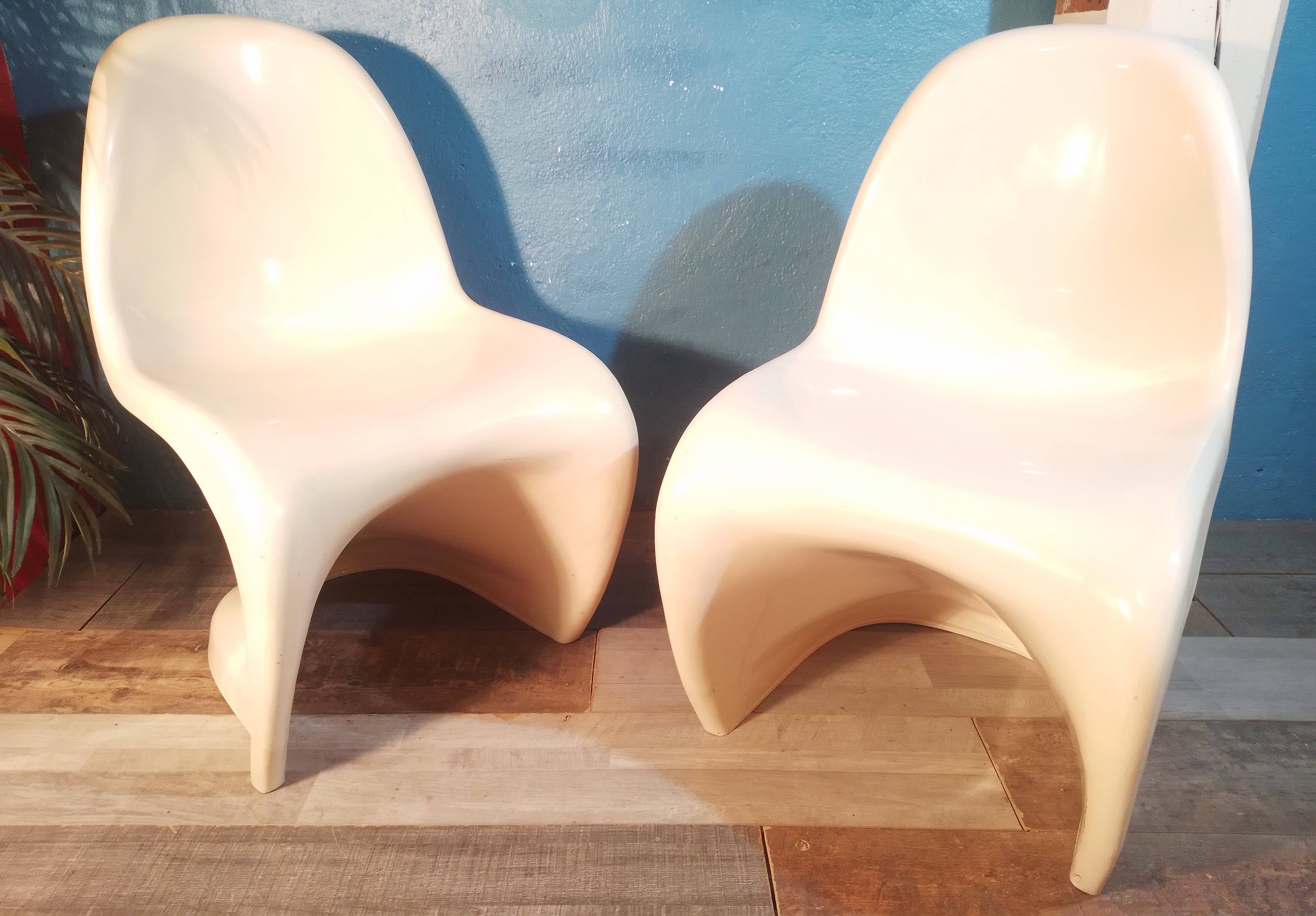 Chaises Space Age 1970s