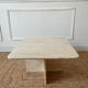 Vintage travertine coffee table