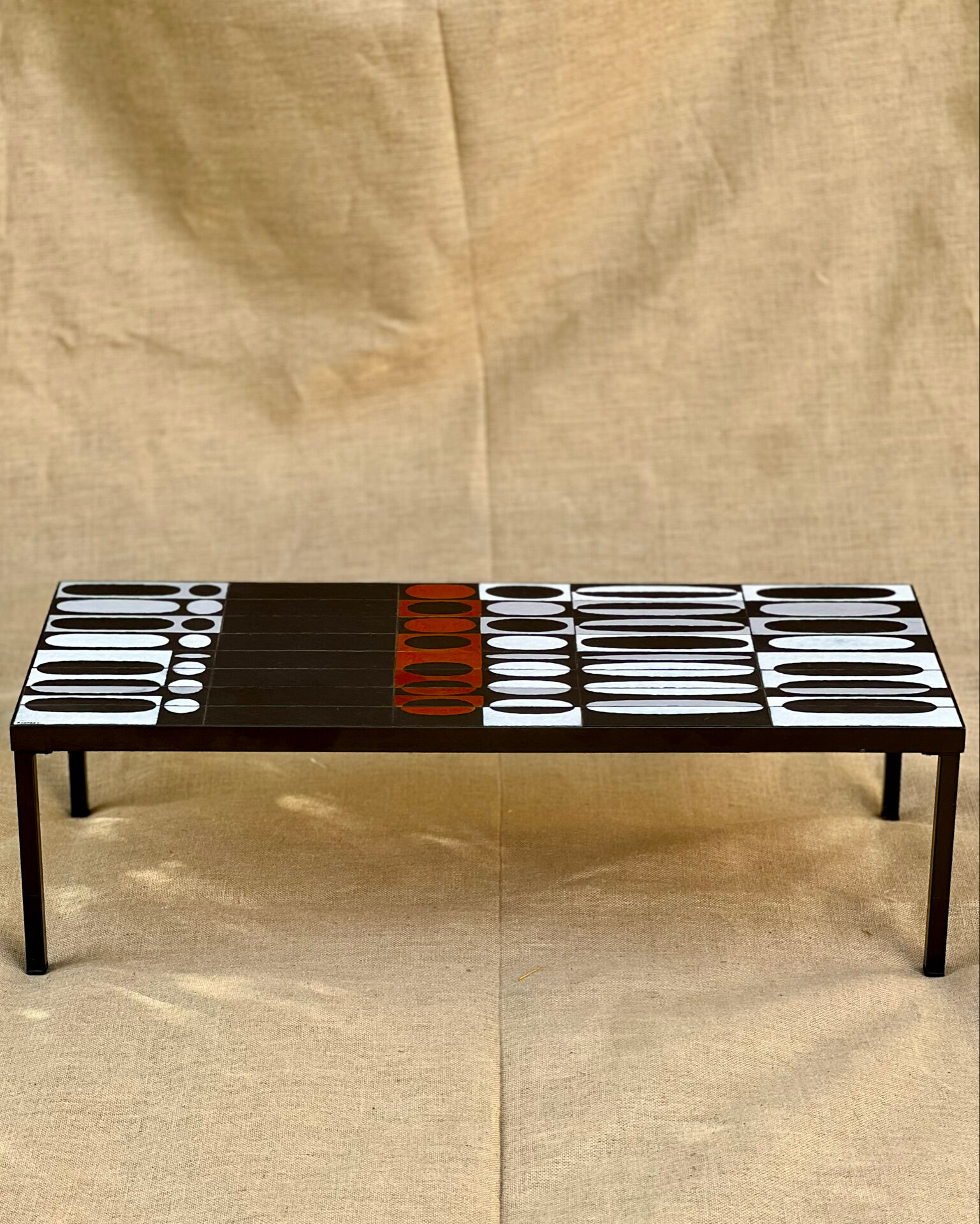 Coffee table Roger Capron model Galilée
