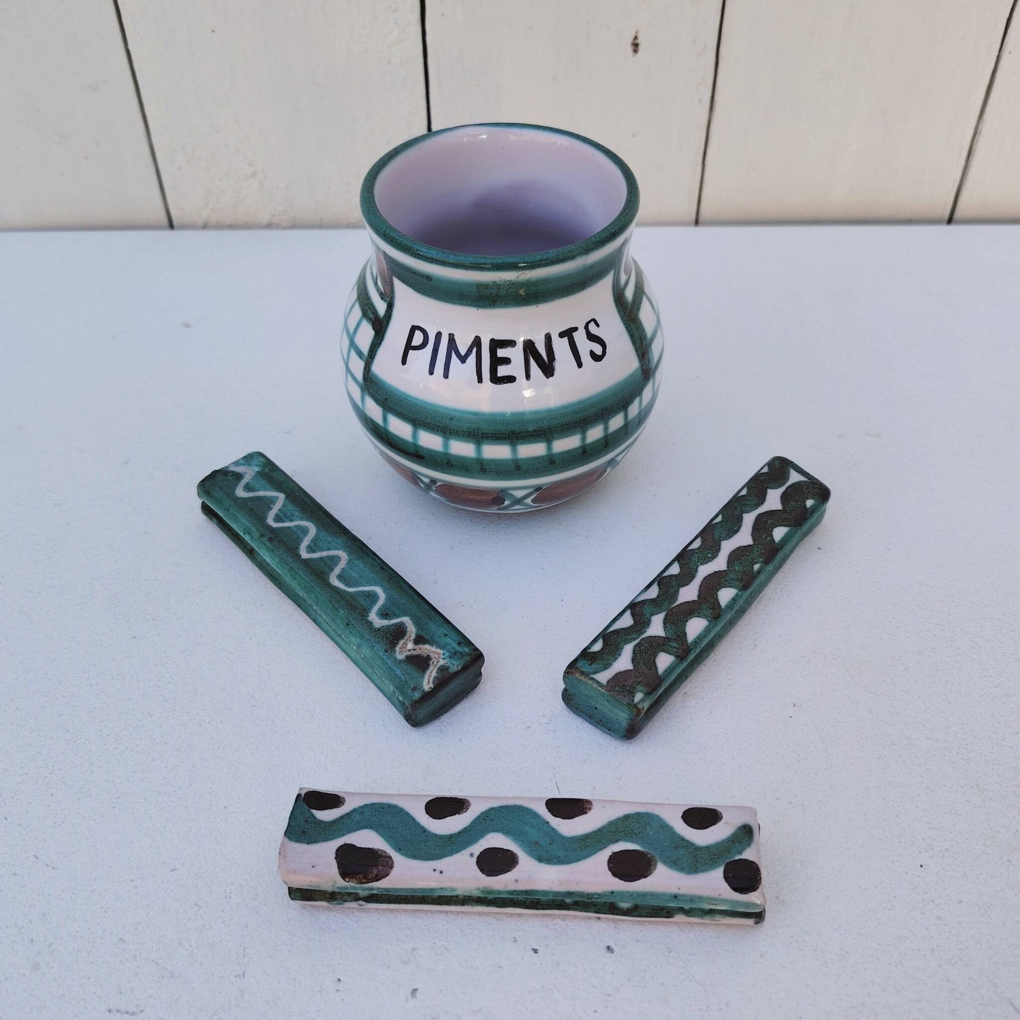 Lot of ceramics, Robert Picault, Vallauris