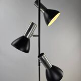 Lampadaire vintage chromé Koch et Lowy