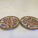 Asian Porcelain Plates Floral Decor