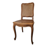 Art Deco oak and cane chair