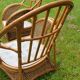 Rattan and vintage bamboo lounge