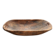 Old monoxyle wooden kneading trough – folk art