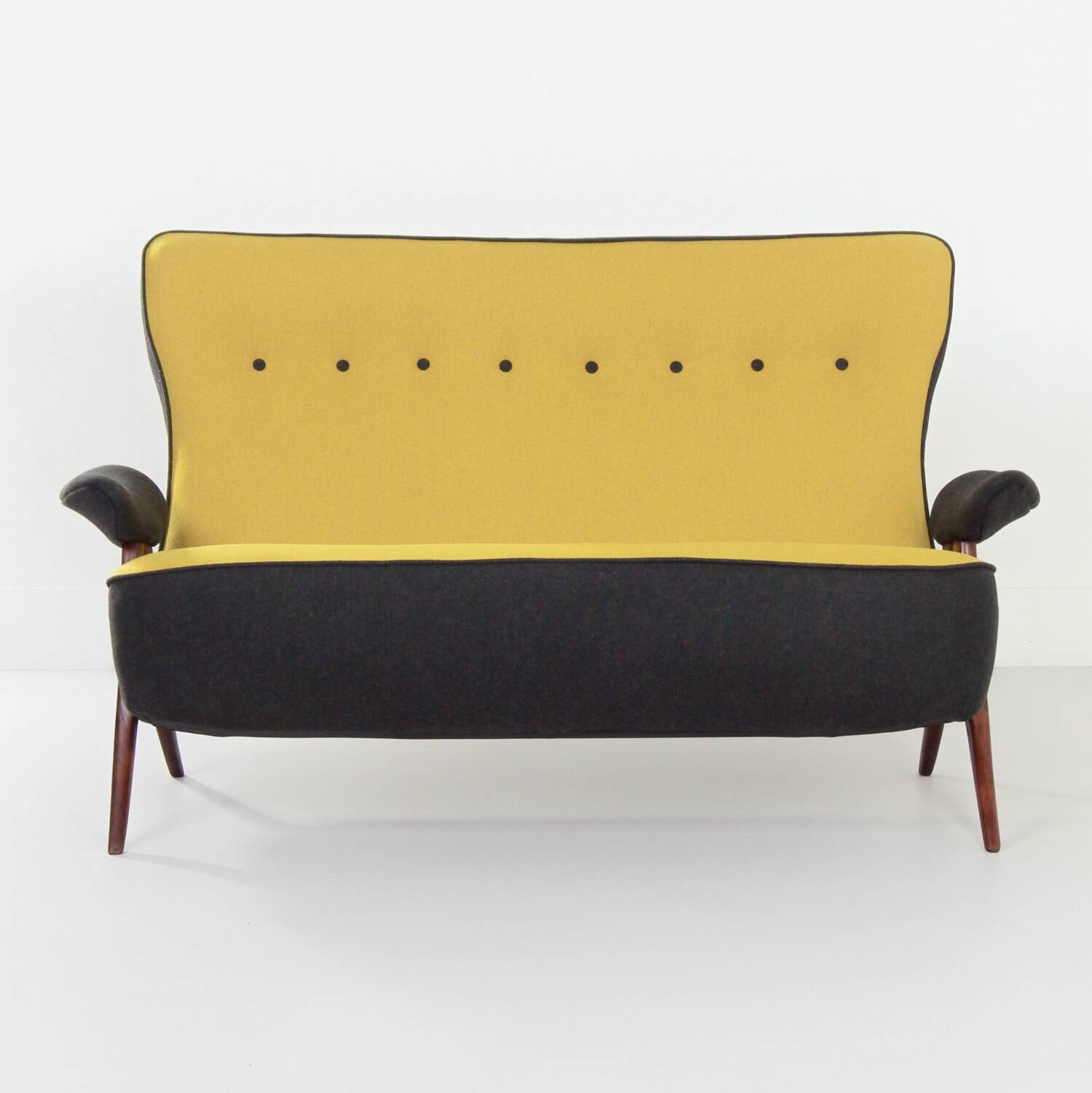 Canapé Modèle 105 Hairpin par Theo Ruth pour Artifort, 1950s