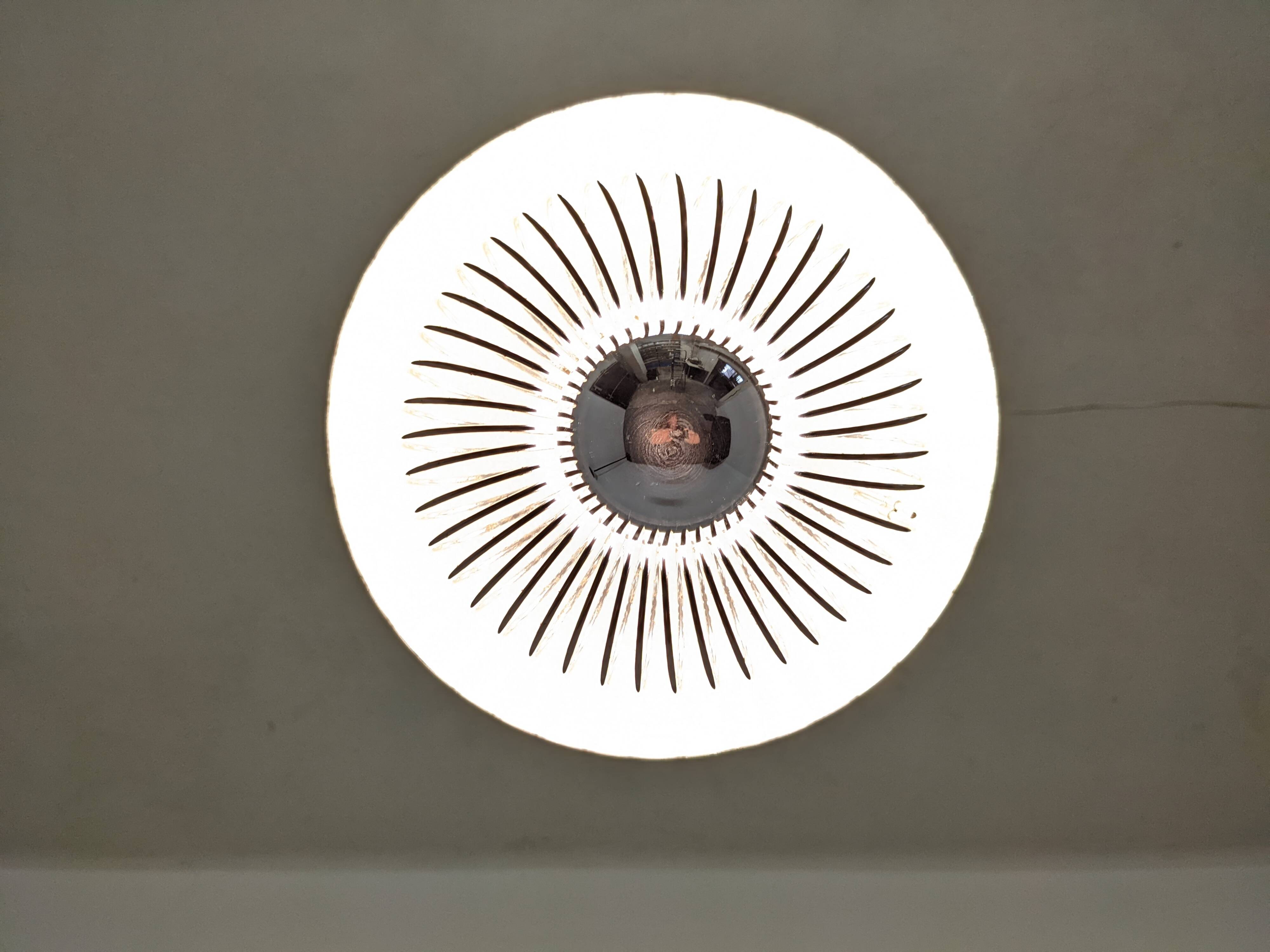 Space Age pendant lamp by Andrea Lazzari for Morozini of the 60s/70s