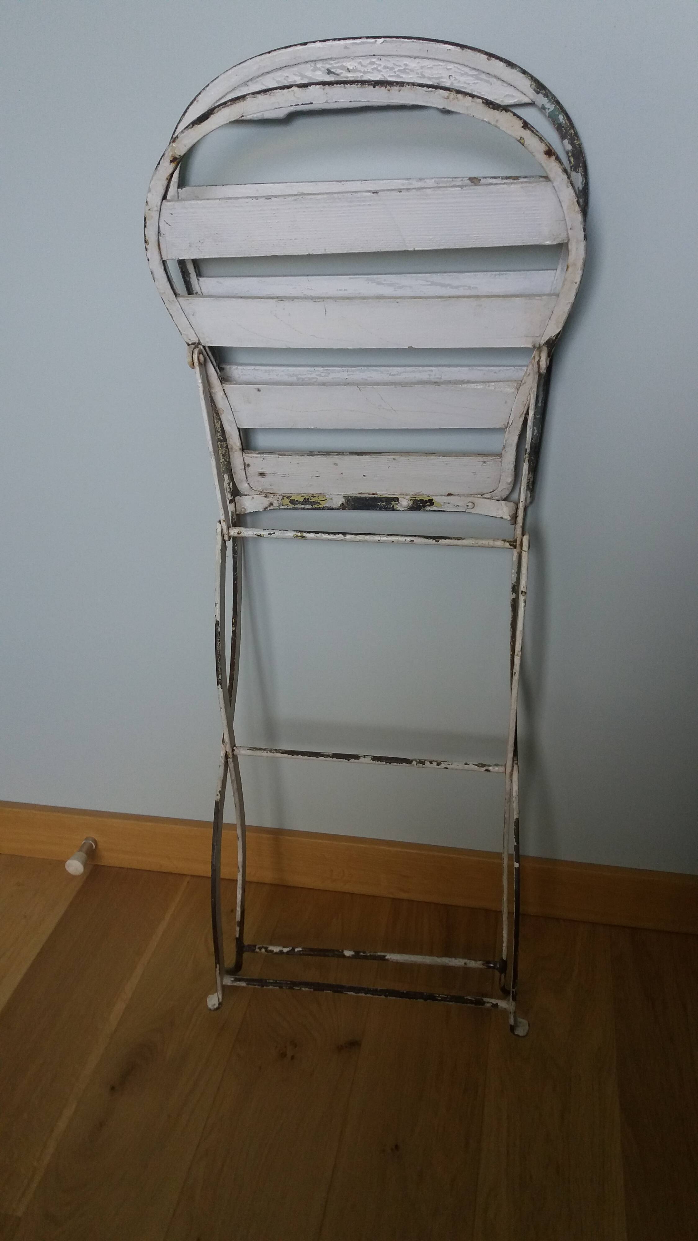 Antique garden chair