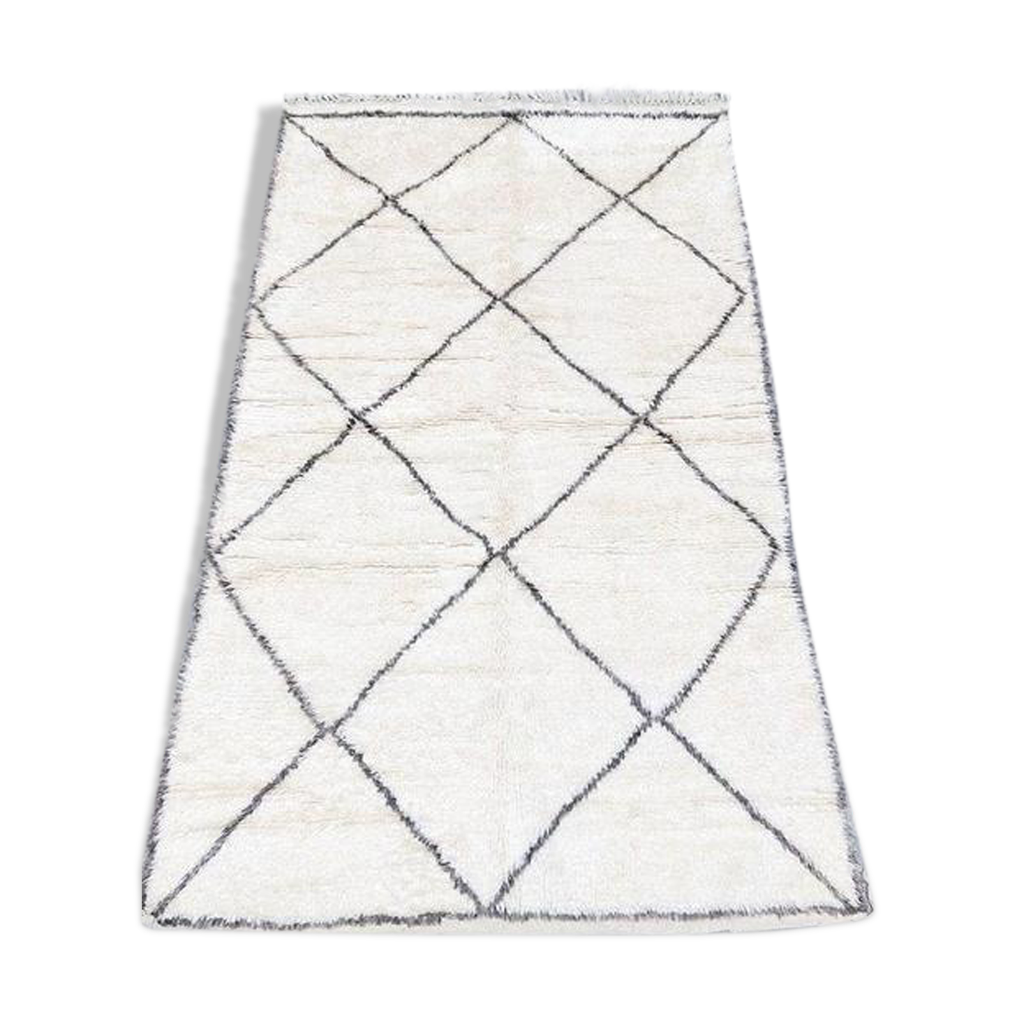 Beni ouarain 255x150cm carpet, Berber carpet, Moroccan rug