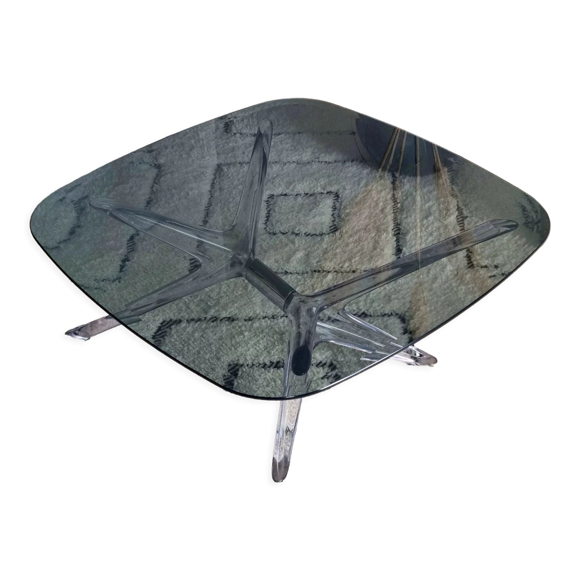 Blast coffee table design Philippe Starck, Kartell